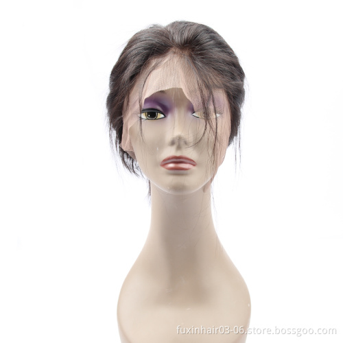 Wholesale Wig Vendors Free Sample Cheap 360 Full Lace Wig Human Hair Curly Wigs in Dubai Remy Brazilian Peruvian Indian 16 Inch